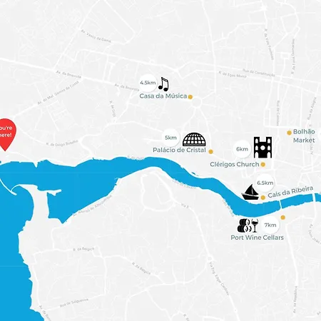 Lägenhet Rosarinho Cruz Invites To Atelier By The Sea Oporto